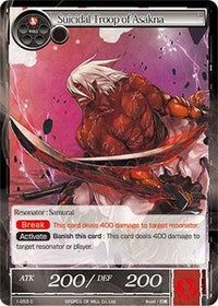 Suicidal Troop of Asakna (1-053) [The Dawn of Valhalla] - POKÉ JEUX