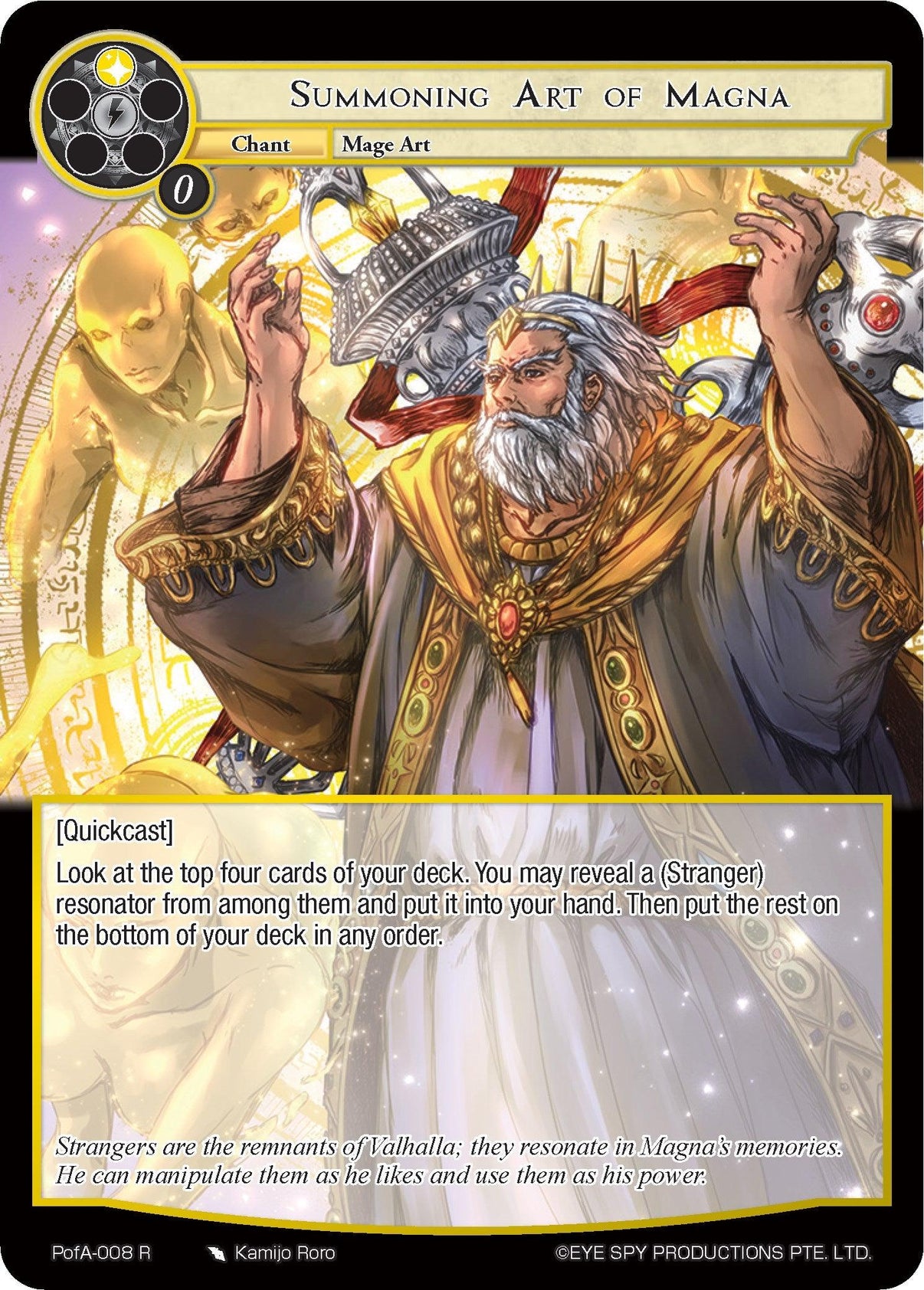 Summoning Art of Magna (PofA-008) [Alice Origin IV: Prologue of Attoractia] - POKÉ JEUX