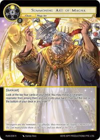 Summoning Art of Magna (PofA-008) [Alice Origin IV: Prologue of Attoractia] - POKÉ JEUX