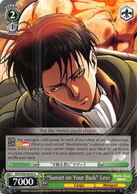 "Sunset on Your Back" Levi (AOT/S50-E036 U) [Attack on Titan Vol. 2] - POKÉ JEUX