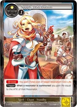 Supply Distribution (2-020) [The War of Valhalla] - POKÉ JEUX