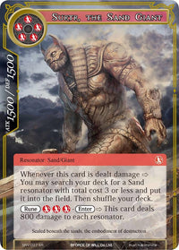 Surtr, the Sand Giant (SNV-037) [The Strangers of New Valhalla] - POKÉ JEUX