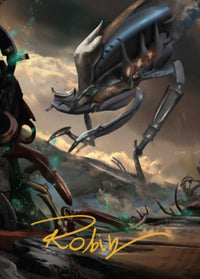 Swamp (2) Art Card (Gold-Stamped Signature) [The Brothers' War Art Series] - POKÉ JEUX