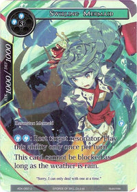 Swirling Mermaid (Full Art) (ADK-082) [Advent of the Demon King] - POKÉ JEUX