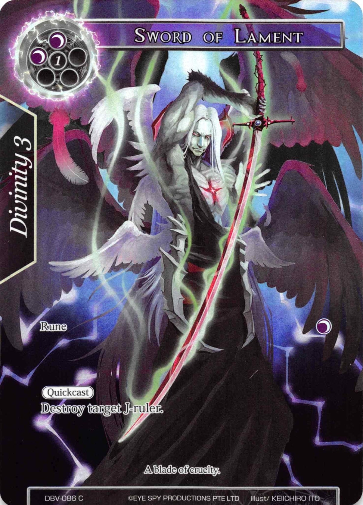 Sword of Lament (Full Art) (DBV-086) [The Decisive Battle of Valhalla] - POKÉ JEUX