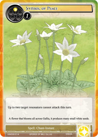Symbol of Peace (VIN002-014) [Vingolf 2: Valkyria Chronicles] - POKÉ JEUX