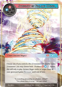 Sympathy of Fire and Water (LEL-089) [Legacy Lost] - POKÉ JEUX
