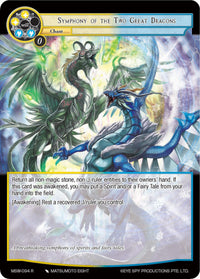 Symphony of the Two Great Dragons (MSW-094) [The Magic Stone War - Zero] - POKÉ JEUX