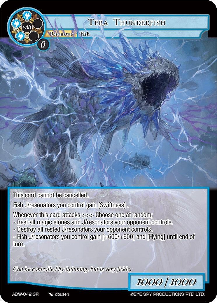 Tera Thunderfish (ADW-042) [Assault into the Demonic World] - POKÉ JEUX