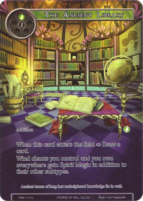 The Ancient Library (Full Art) (TSW-112) [The Time Spinning Witch] - POKÉ JEUX