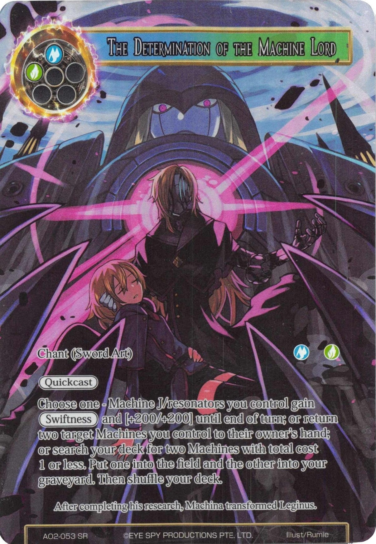 The Determination of the Machine Lord (Full Art) (AO2-053) [Alice Origin II] - POKÉ JEUX
