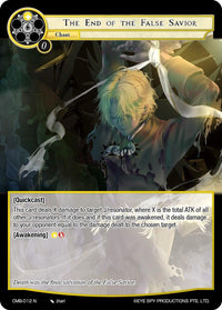 The End of the False Savior (CMB-012 N) [Crimson Moon's Battleground] - POKÉ JEUX