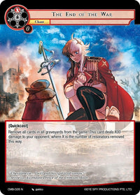 The End of the War (CMB-026 N) [Crimson Moon's Battleground] - POKÉ JEUX