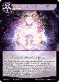 The Essence of Athenia's Power (GRV-062) [Game of Gods: Revolution] - POKÉ JEUX