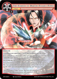 The Essence of Dragon Flame's Power (GRV-022) [Game of Gods: Revolution] - POKÉ JEUX