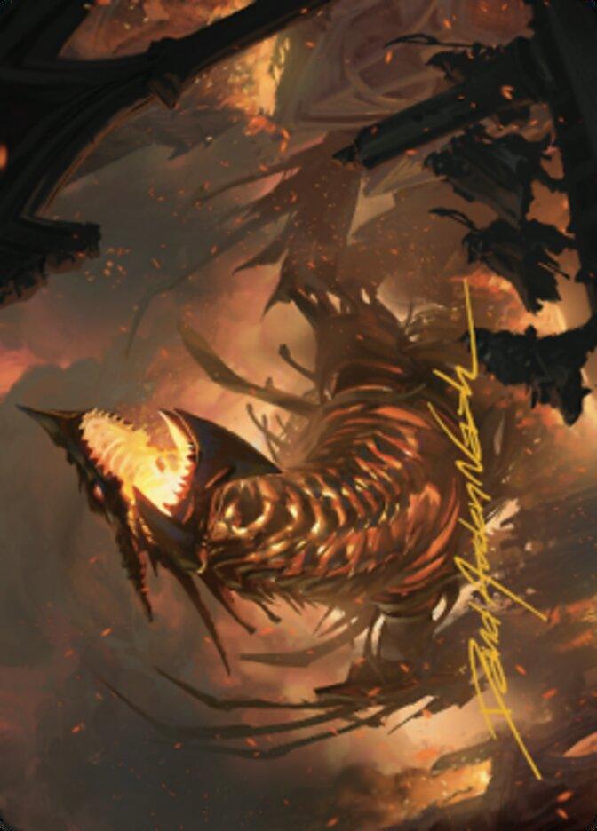 The Fall of Kroog Art Card (Gold-Stamped Signature) [The Brothers' War Art Series] - POKÉ JEUX