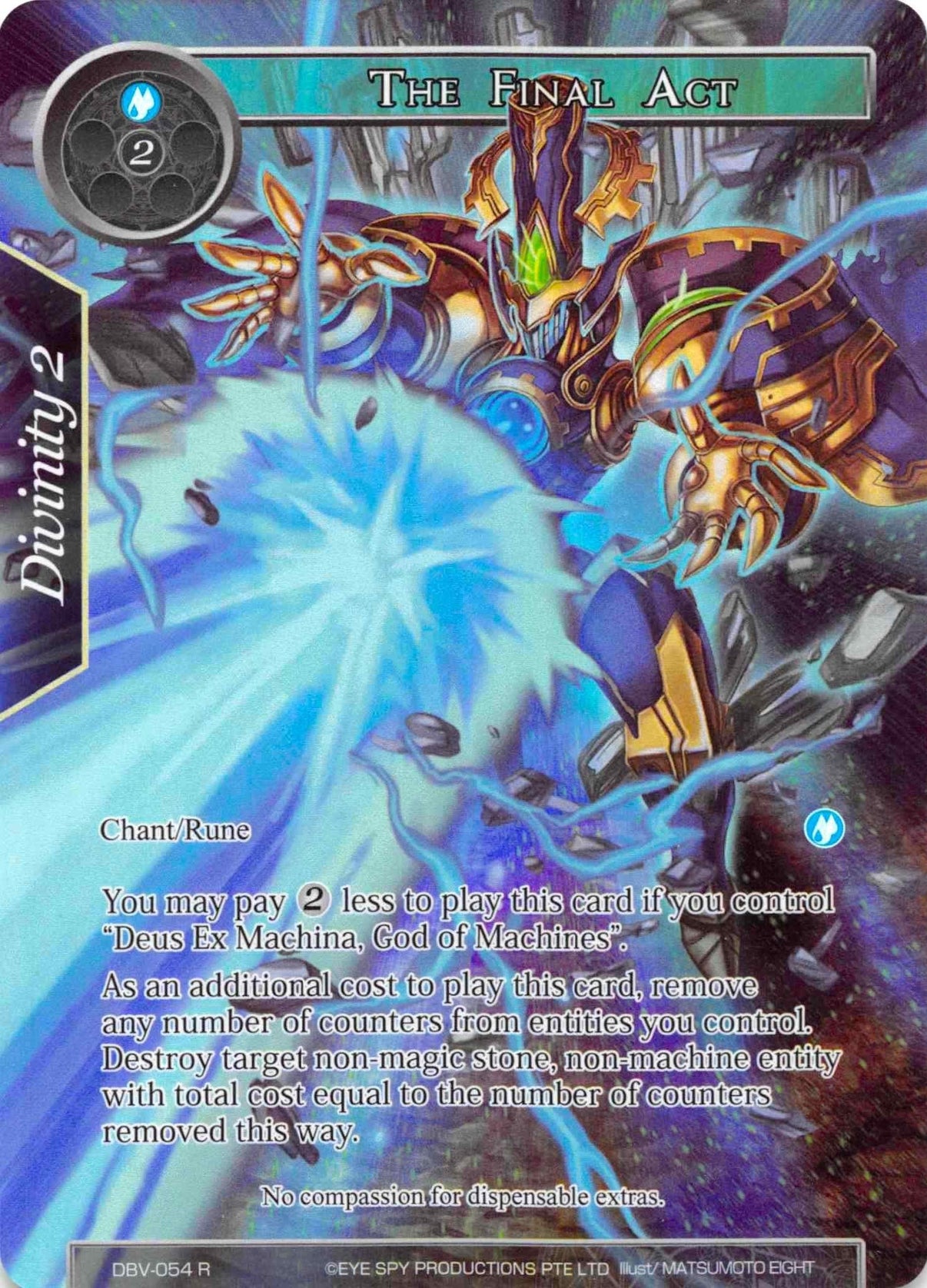 The Final Act (Full Art) (DBV-054) [The Decisive Battle of Valhalla] - POKÉ JEUX