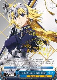 "The First Steps of Fate" Ruler (APO/S53-TE14SP SP) [Fate/Apocrypha] - POKÉ JEUX