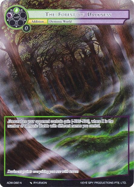 The Forest of Darkness (Full Art) (ADW-092) [Assault into the Demonic World] - POKÉ JEUX
