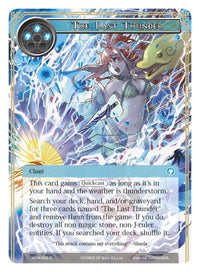 The Last Thunder (WOM-056) [Winds of the Ominous Moon] - POKÉ JEUX