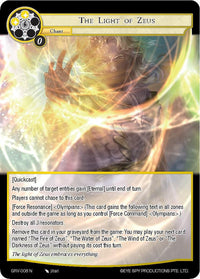 The Light of Zeus (GRV-006) [Game of Gods: Revolution] - POKÉ JEUX