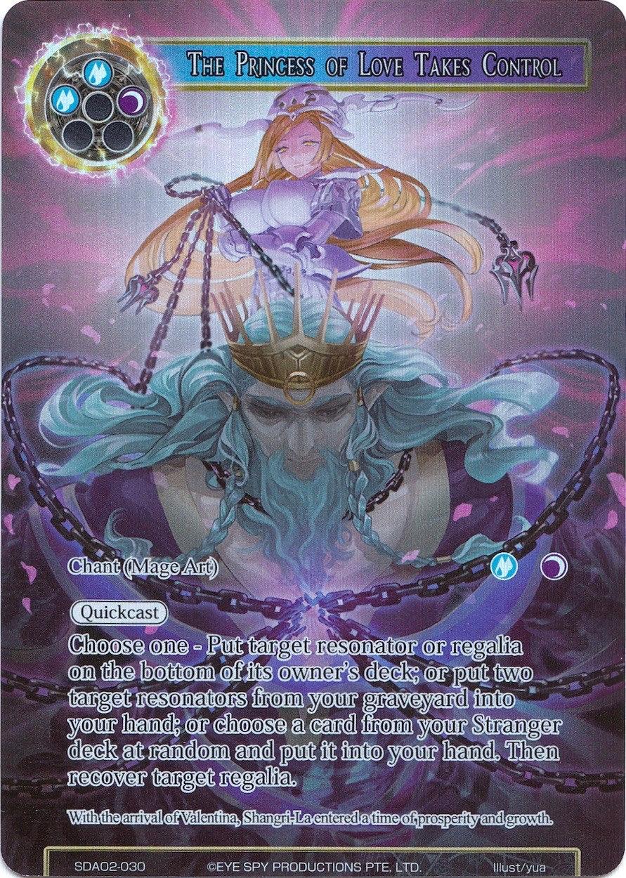 The Princess of Love Takes Control (Full Art) (SDAO2-030) [Alice Origin II Starter Deck] - POKÉ JEUX