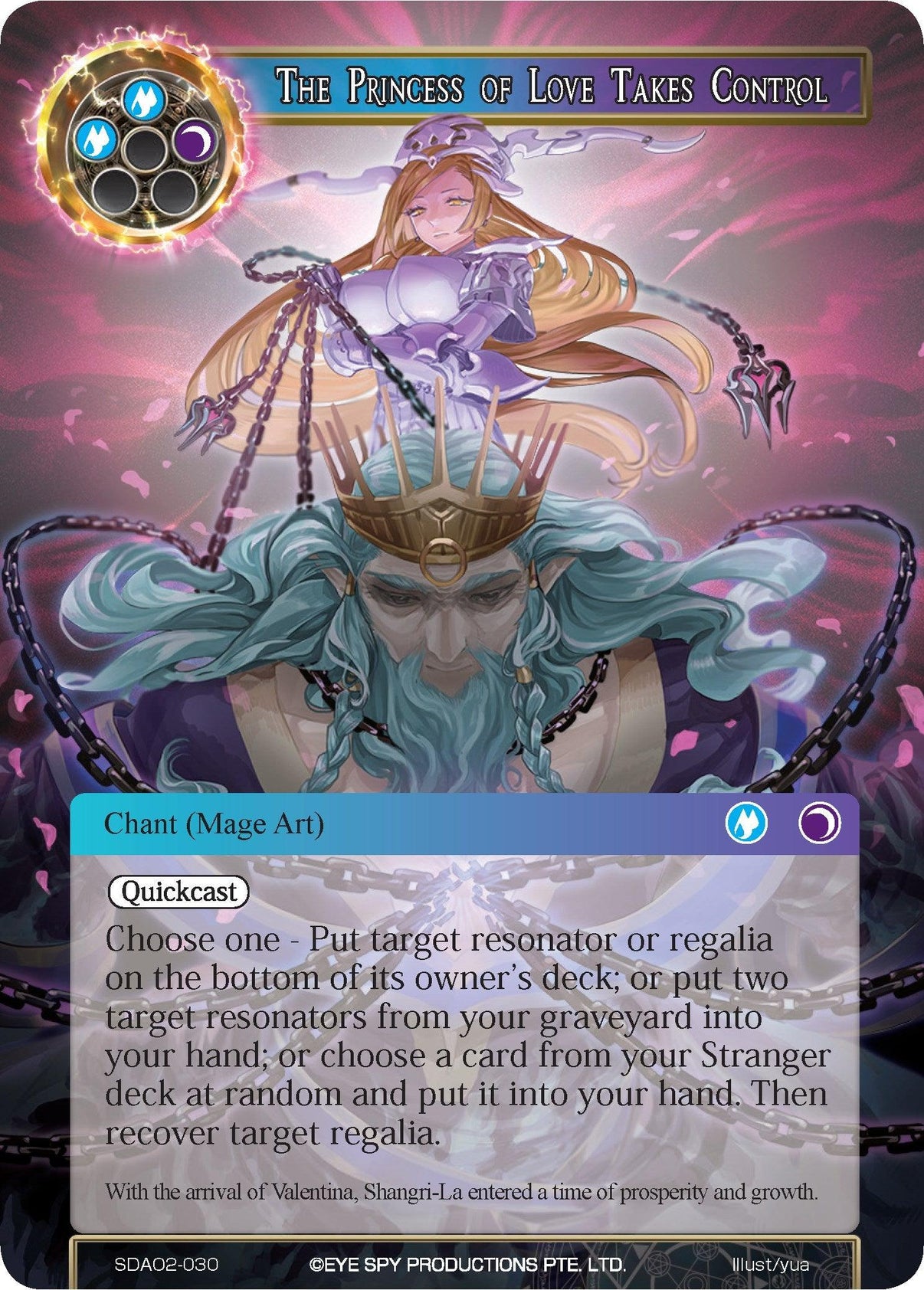 The Princess of Love Takes Control (SDAO2-030) [Alice Origin II Starter Deck] - POKÉ JEUX