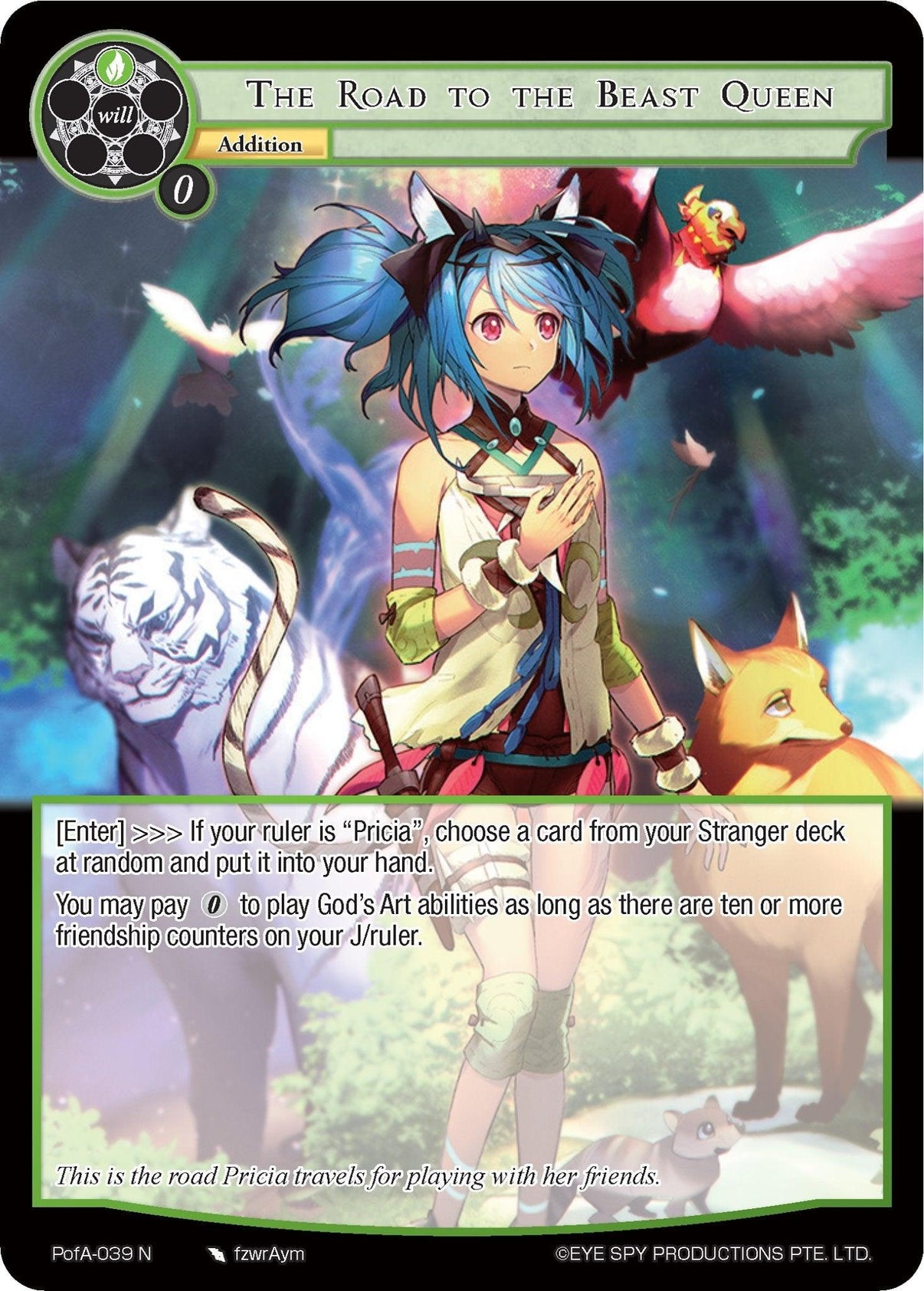 The Road to the Beast Queen (PofA-039) [Alice Origin IV: Prologue of Attoractia] - POKÉ JEUX