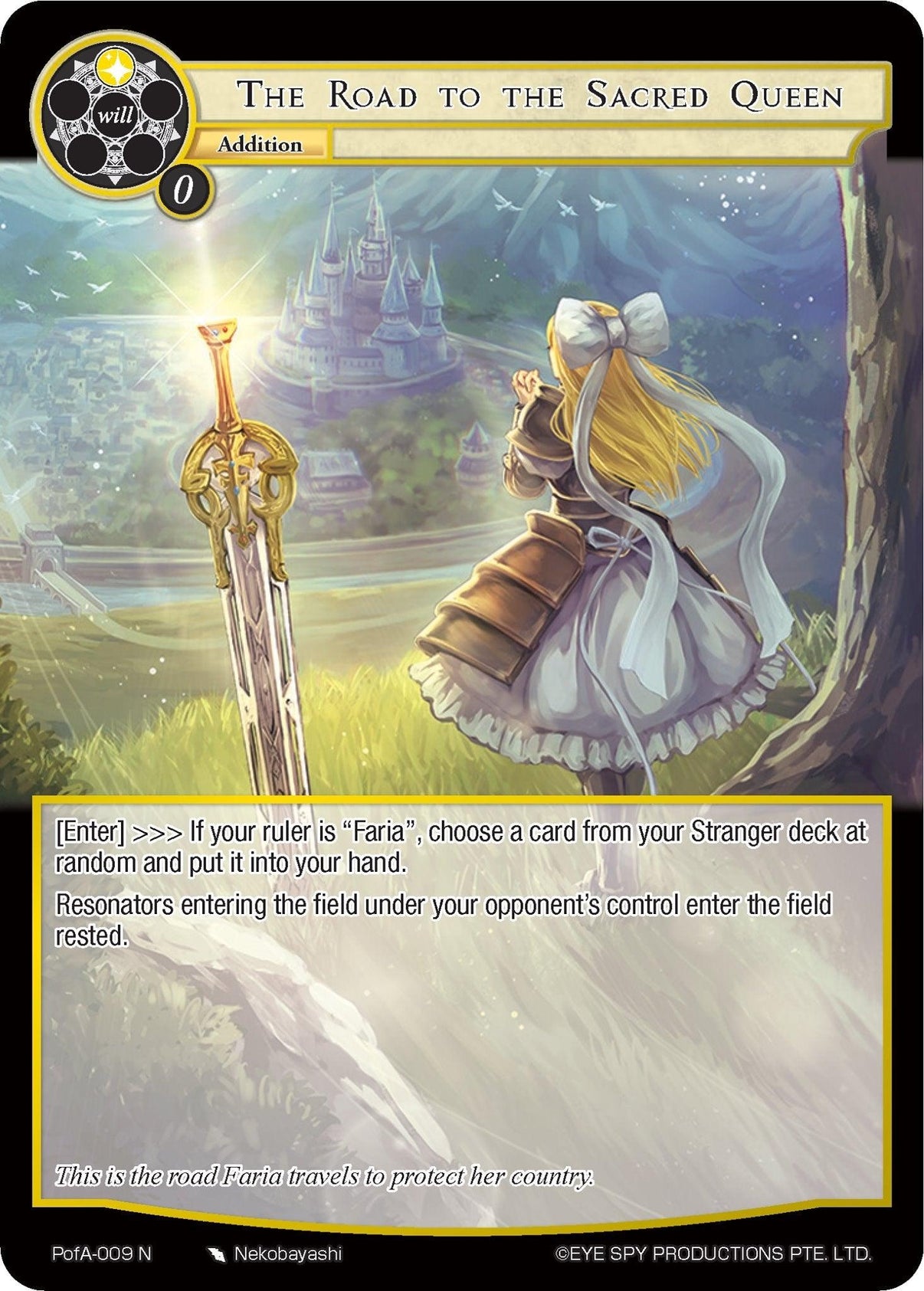 The Road to the Sacred Queen (PofA-009) [Alice Origin IV: Prologue of Attoractia] - POKÉ JEUX