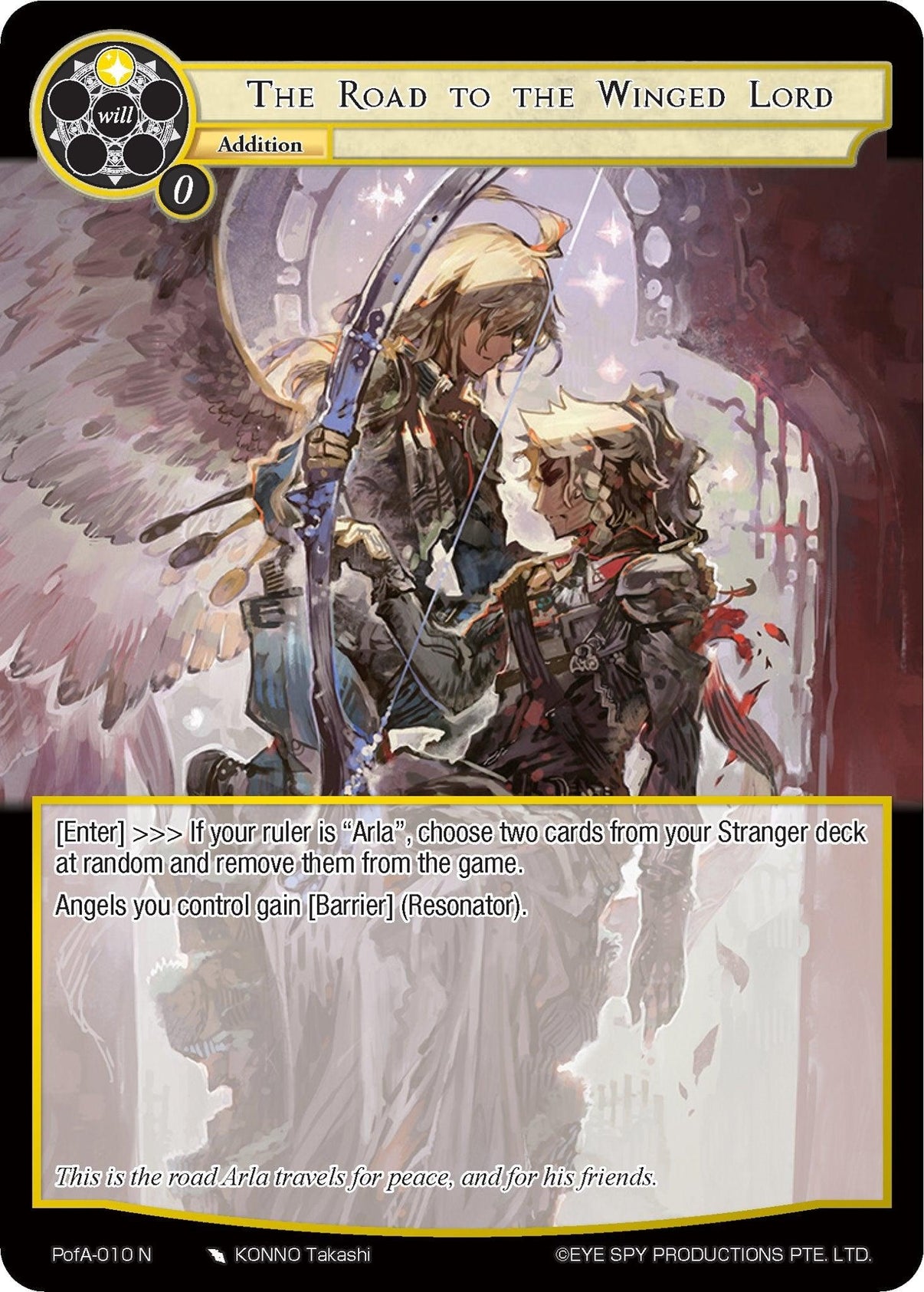 The Road to the Winged Lord (PofA-010) [Alice Origin IV: Prologue of Attoractia] - POKÉ JEUX