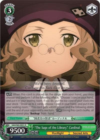 "The Sage of the Library" Cardinal (SAO/S65-E031 R) [Sword Art Online -Alicization-] - POKÉ JEUX