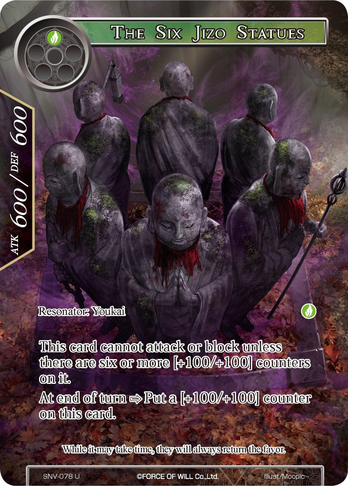 The Six Jizo Statues (Full Art) (SNV-078) [The Strangers of New Valhalla] - POKÉ JEUX