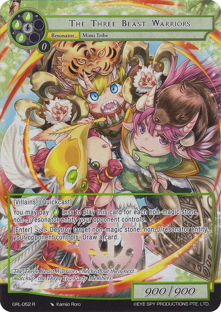 The Three Beast Warriors (Full Art) (GRL-052) [Game of Gods: Reloaded] - POKÉ JEUX