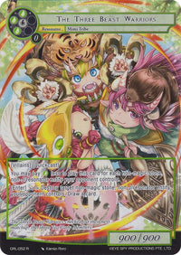 The Three Beast Warriors (Full Art) (GRL-052) [Game of Gods: Reloaded] - POKÉ JEUX