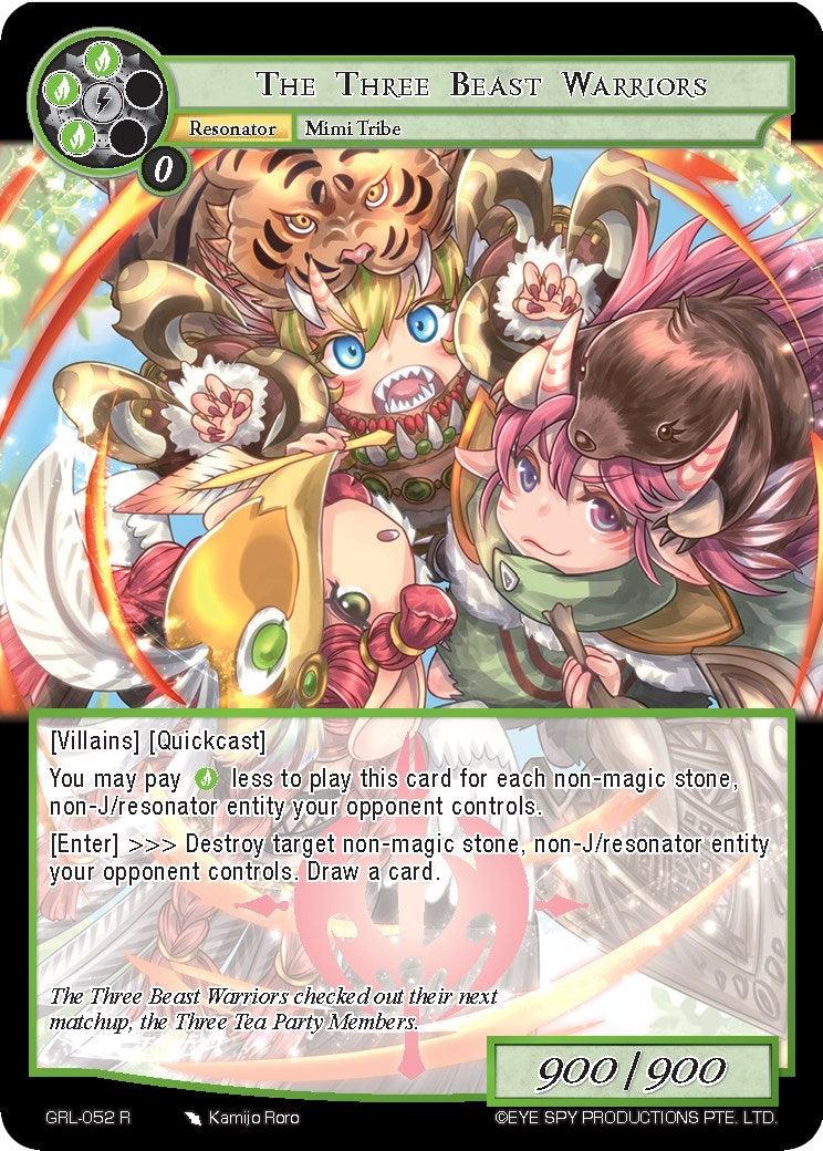The Three Beast Warriors (GRL-052) [Game of Gods: Reloaded] - POKÉ JEUX