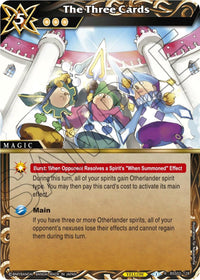 The Three Cards (BSS02-128) [False Gods] - POKÉ JEUX