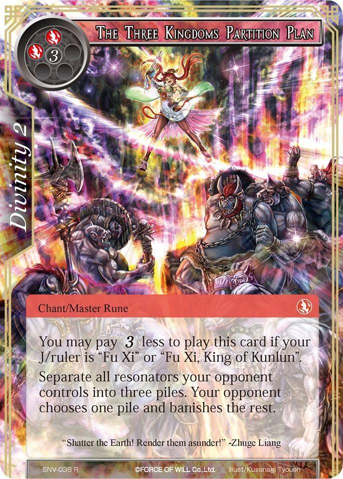 The Three Kingdoms Partition Plan (SNV-038) [The Strangers of New Valhalla] - POKÉ JEUX