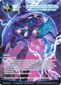 The Thunder Empress's Strike (Full Art) (ADW-044) [Assault into the Demonic World] - POKÉ JEUX