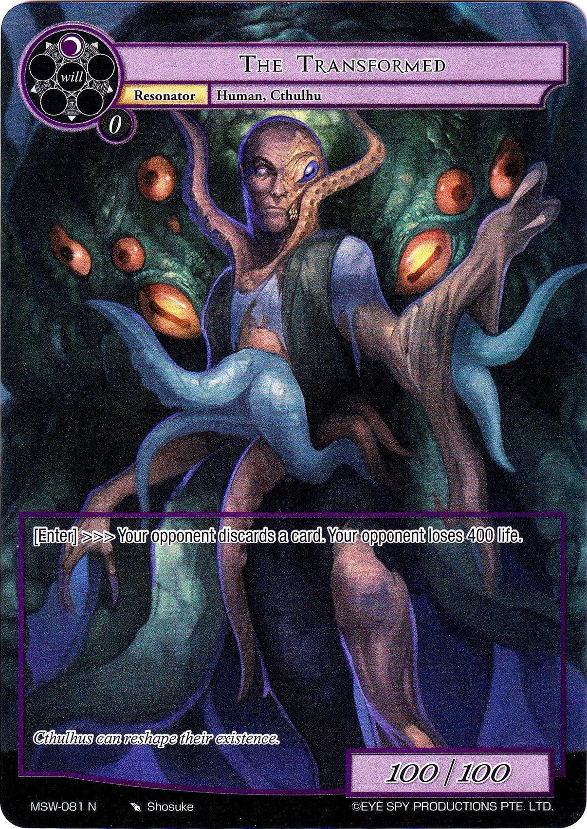 The Transformed (Full Art) (MSW-081) [The Magic Stone War - Zero] - POKÉ JEUX