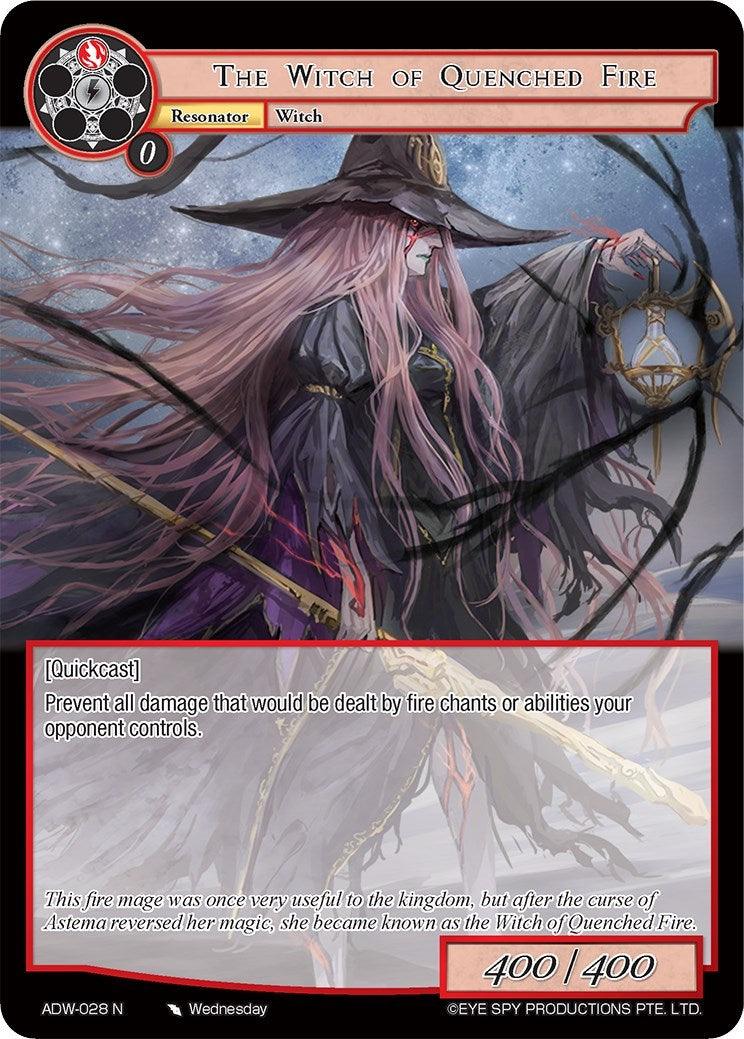 The Witch of Quenched Fire (ADW-028) [Assault into the Demonic World] - POKÉ JEUX