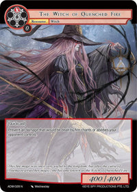 The Witch of Quenched Fire (ADW-028) [Assault into the Demonic World] - POKÉ JEUX