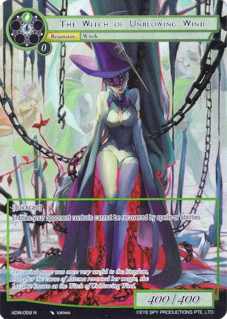 The Witch of Unblowing Wind (Full Art) (ADW-059) [Assault into the Demonic World] - POKÉ JEUX