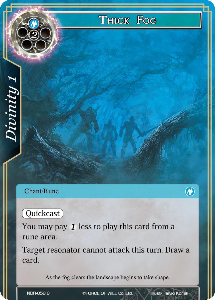 Thick Fog (NDR-058) [New Dawn Rises] - POKÉ JEUX