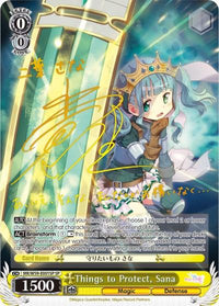 Things to Protect, Sana (MR/W59-E001SP SP) [Magia Record: Puella Magi Madoka Magica [Side Story] (Mobile)] - POKÉ JEUX