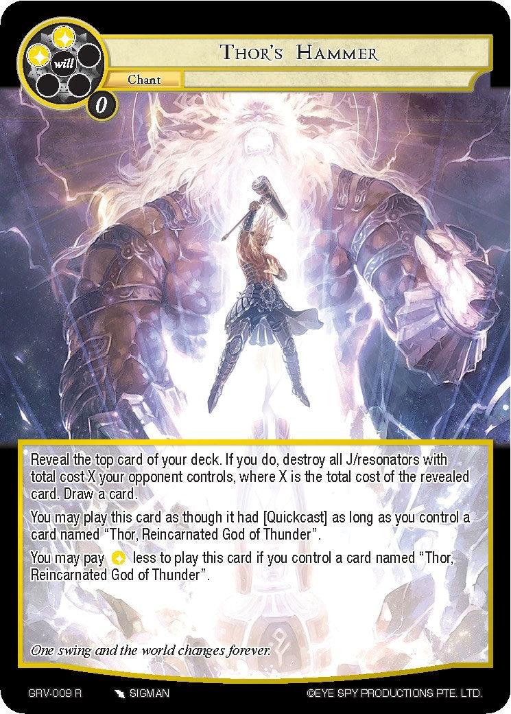 Thor's Hammer (GRV-009) [Game of Gods: Revolution] - POKÉ JEUX