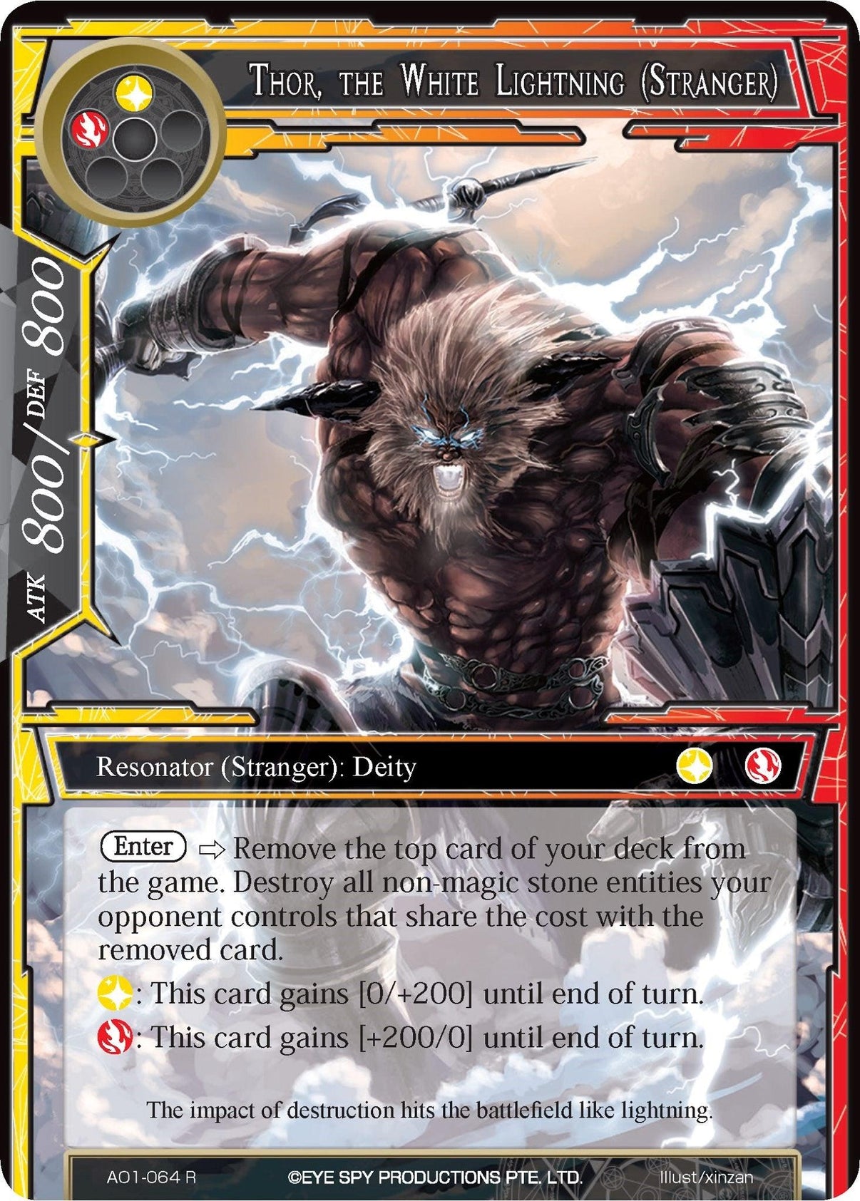 Thor, the White Lightning (Stranger) (AO1-064) [Alice Origin] - POKÉ JEUX
