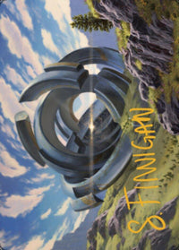 Thran Portal Art Card (Gold-Stamped Signature) [Dominaria United Art Series] - POKÉ JEUX