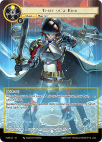 Three of a Kind (Full Art) (PofA-011) [Alice Origin IV: Prologue of Attoractia] - POKÉ JEUX