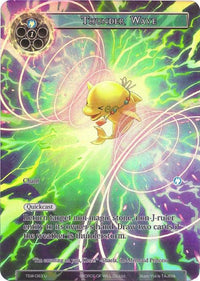 Thunder Wave (Full Art) (TSW-083) [The Time Spinning Witch] - POKÉ JEUX