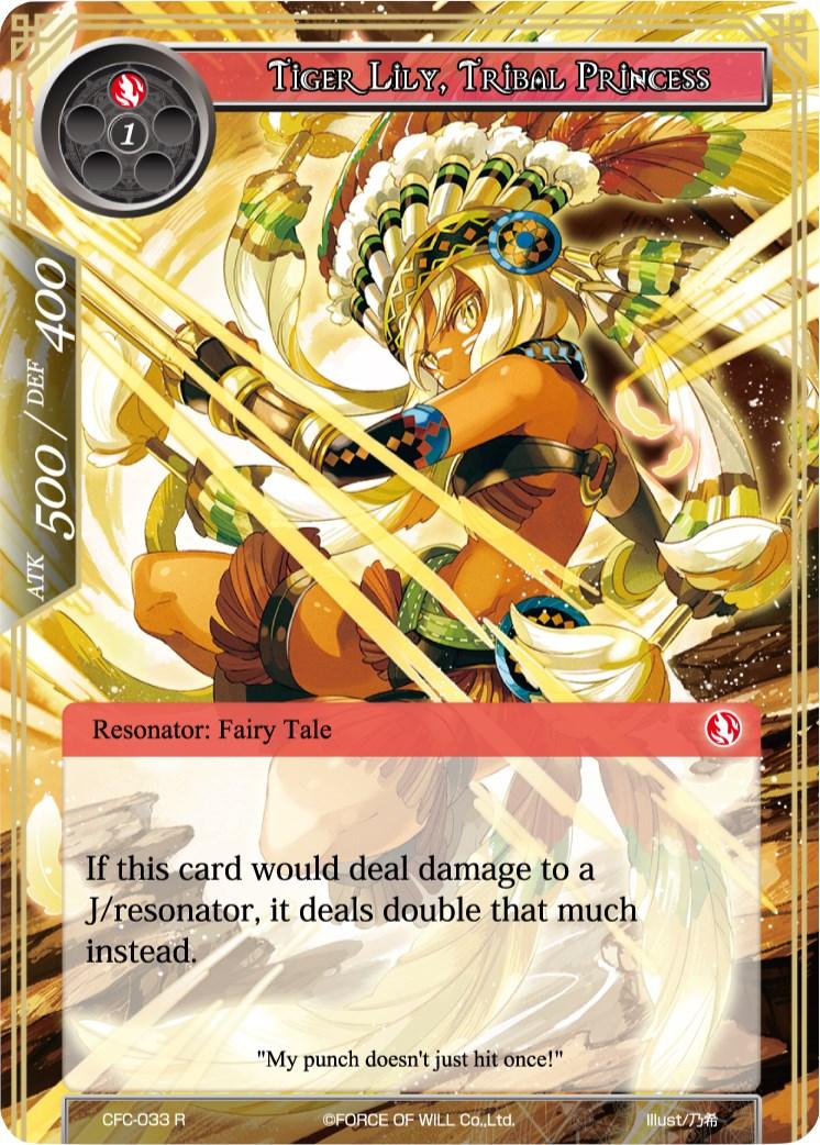 Tiger Lily, Tribal Princess (CFC-033) [Curse of the Frozen Casket] - POKÉ JEUX